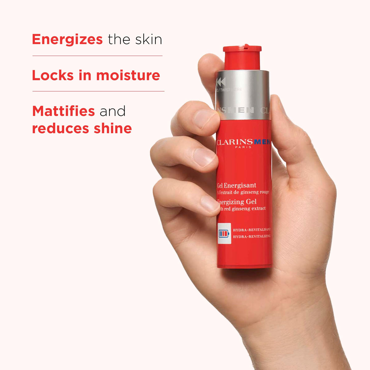 CLARINSMEN Energizing Gel - Premium Selection Official Imagery - 3