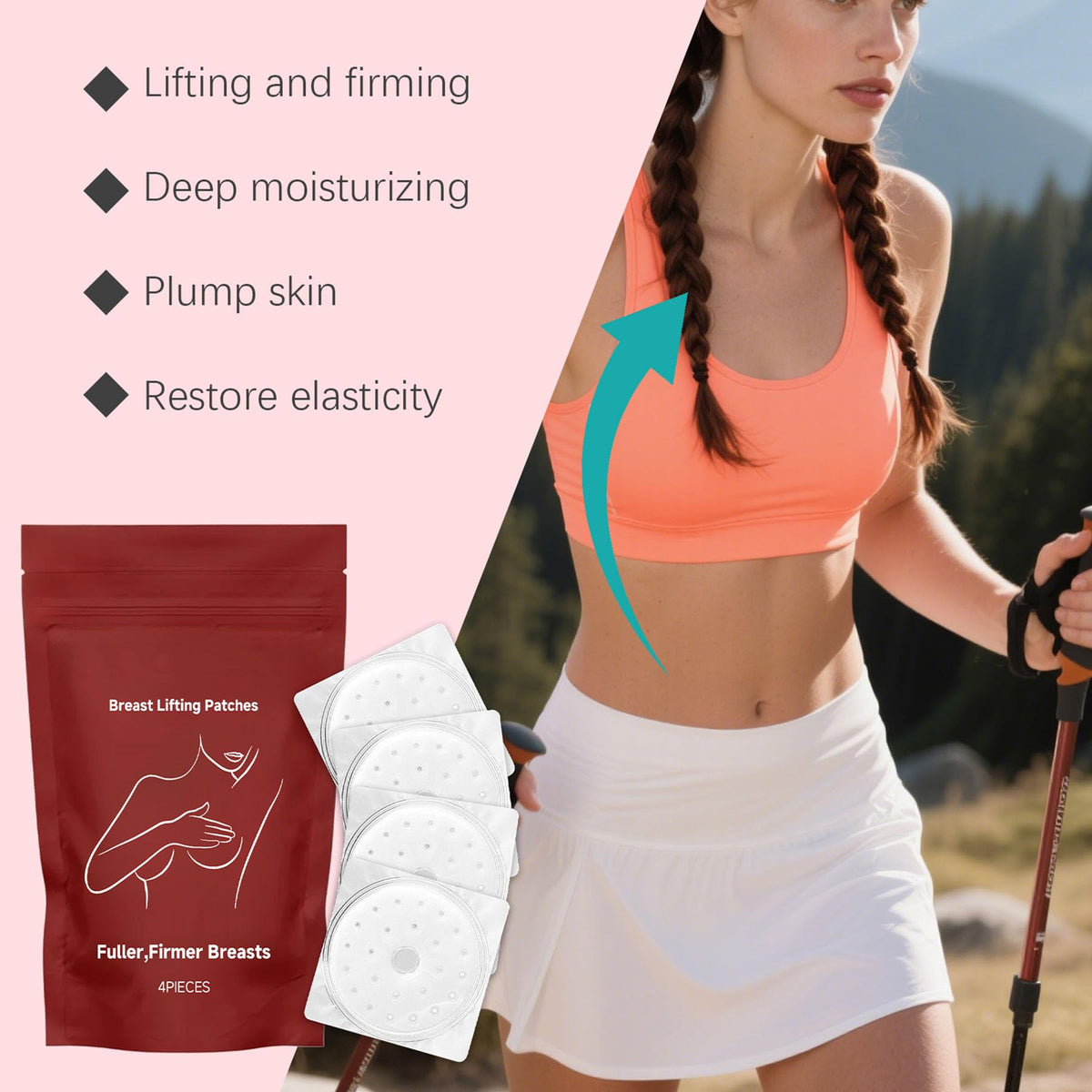 New Breast Skincare Patches for Firmer Looking Skin Chest - Premium Selection Official Imagery - 4