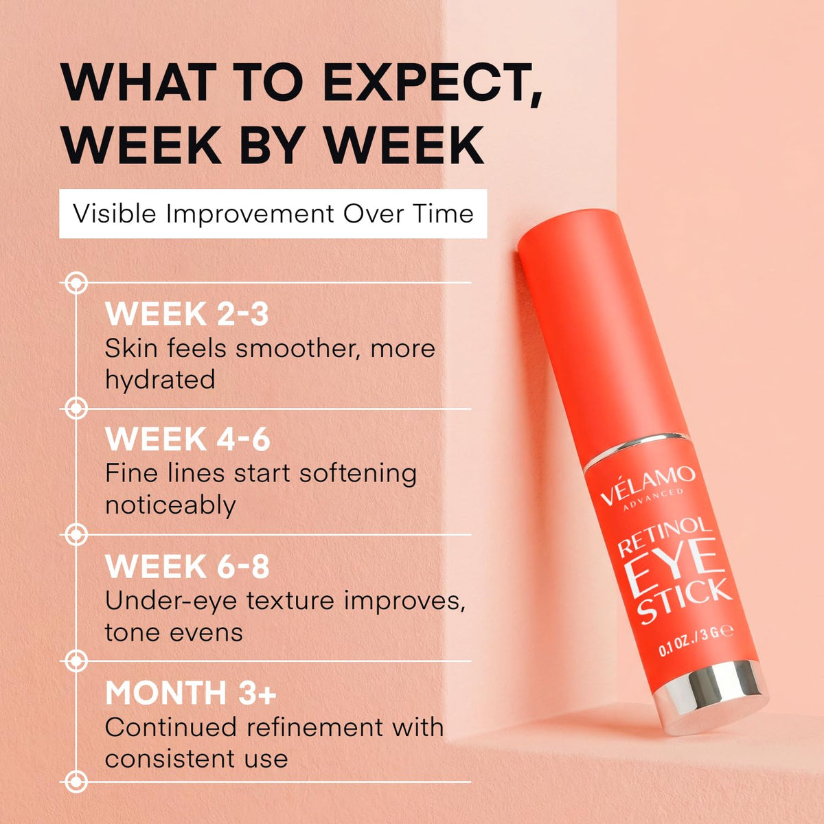 VELAMO ADVANCED Retinol Eye Stick Renewing Firming Under Eye - VELAMO ADVANCED Official Imagery - 7