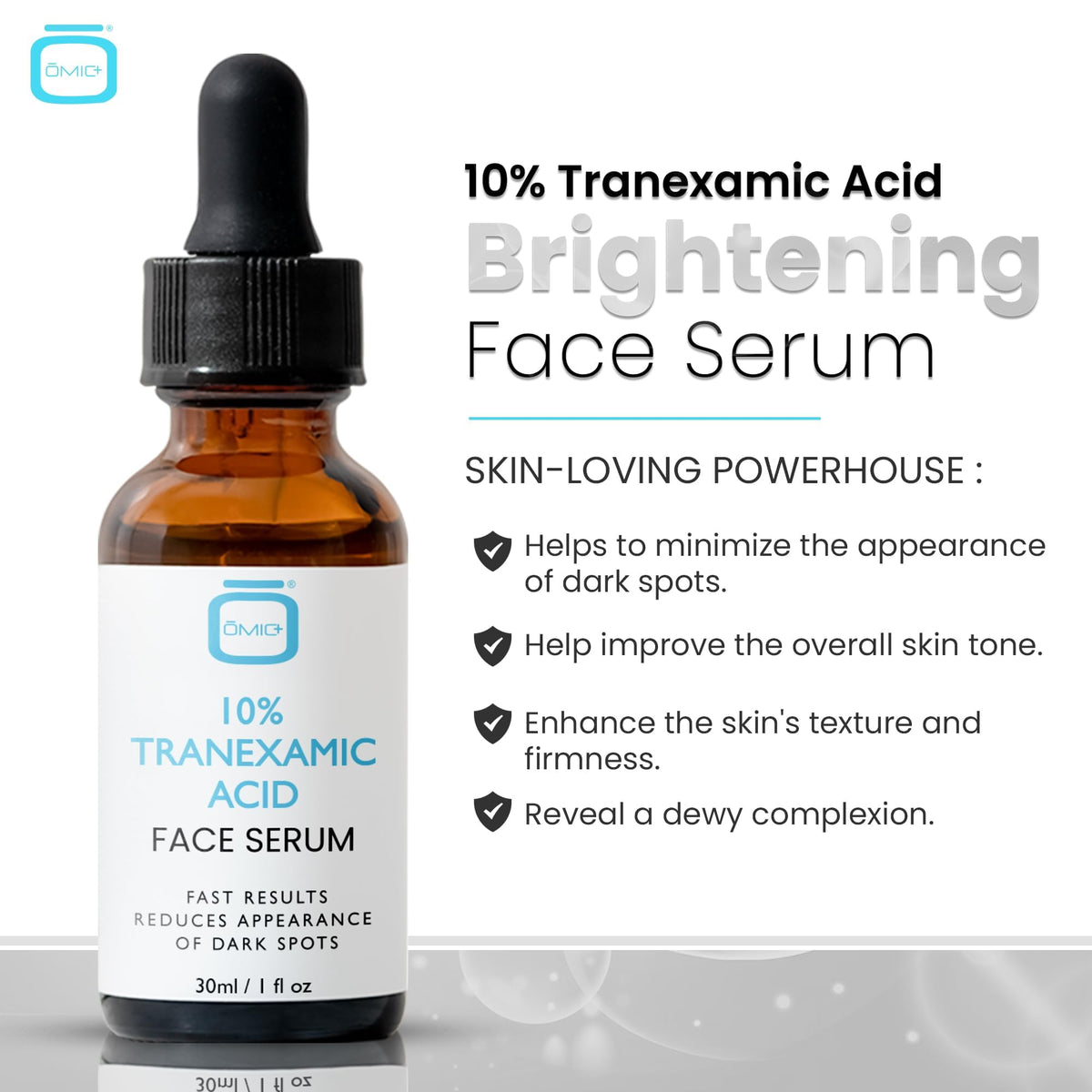 OMIC 10 Tranexamic Acid Serum for Face - OMIC Official Imagery - 7
