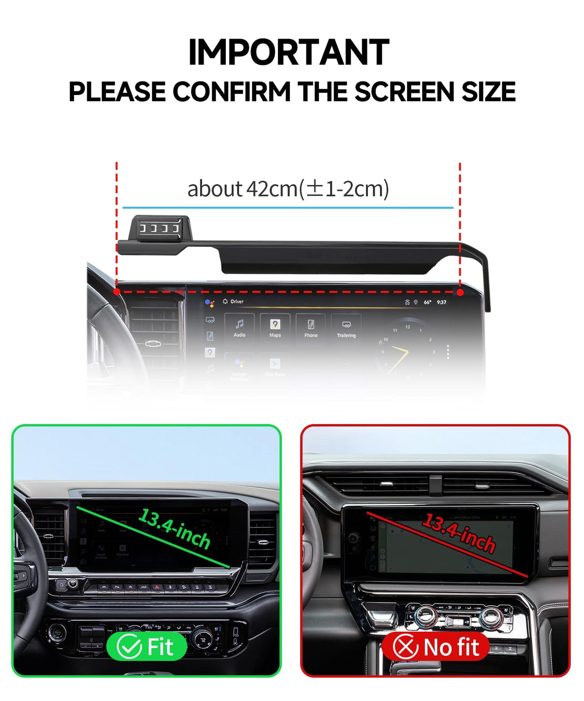 Qi2 2 25W Wireless Charger Car Phone Mount for Chevrolet - MaserWeller Official Imagery - 4