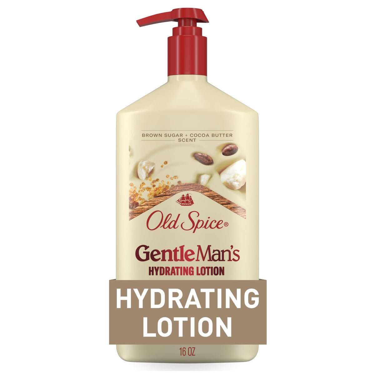 Old Spice Hand Body Lotion for Men Brown Sugar Cocoa Butter