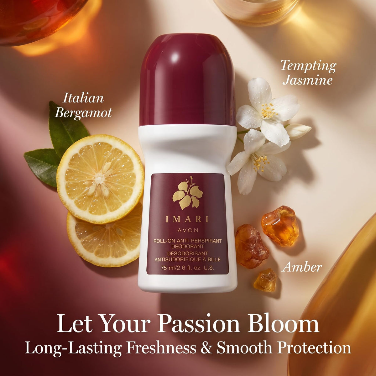 AVON Imari Roll On Antiperspirant Deodorant - AVON Official Imagery - 4