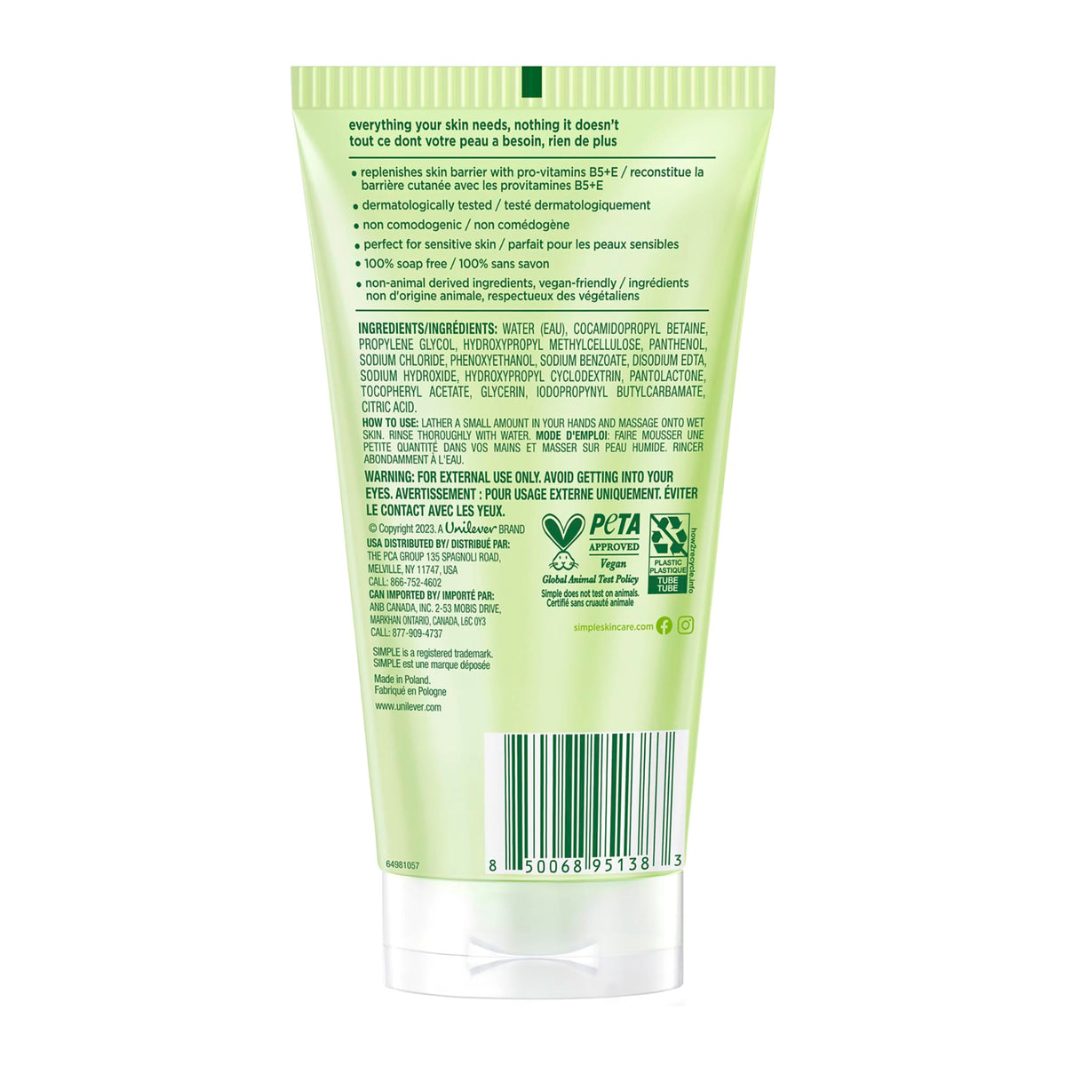 Simple Kind To Skin Refreshing Face Wash - Simple Official Imagery - 8