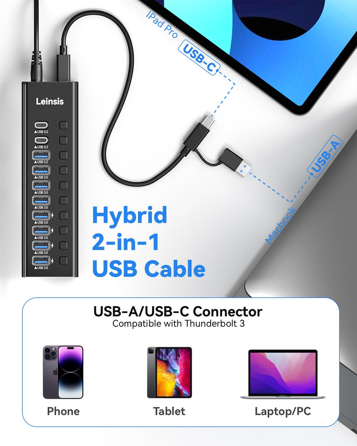 Leinsis – USB Hubs on display