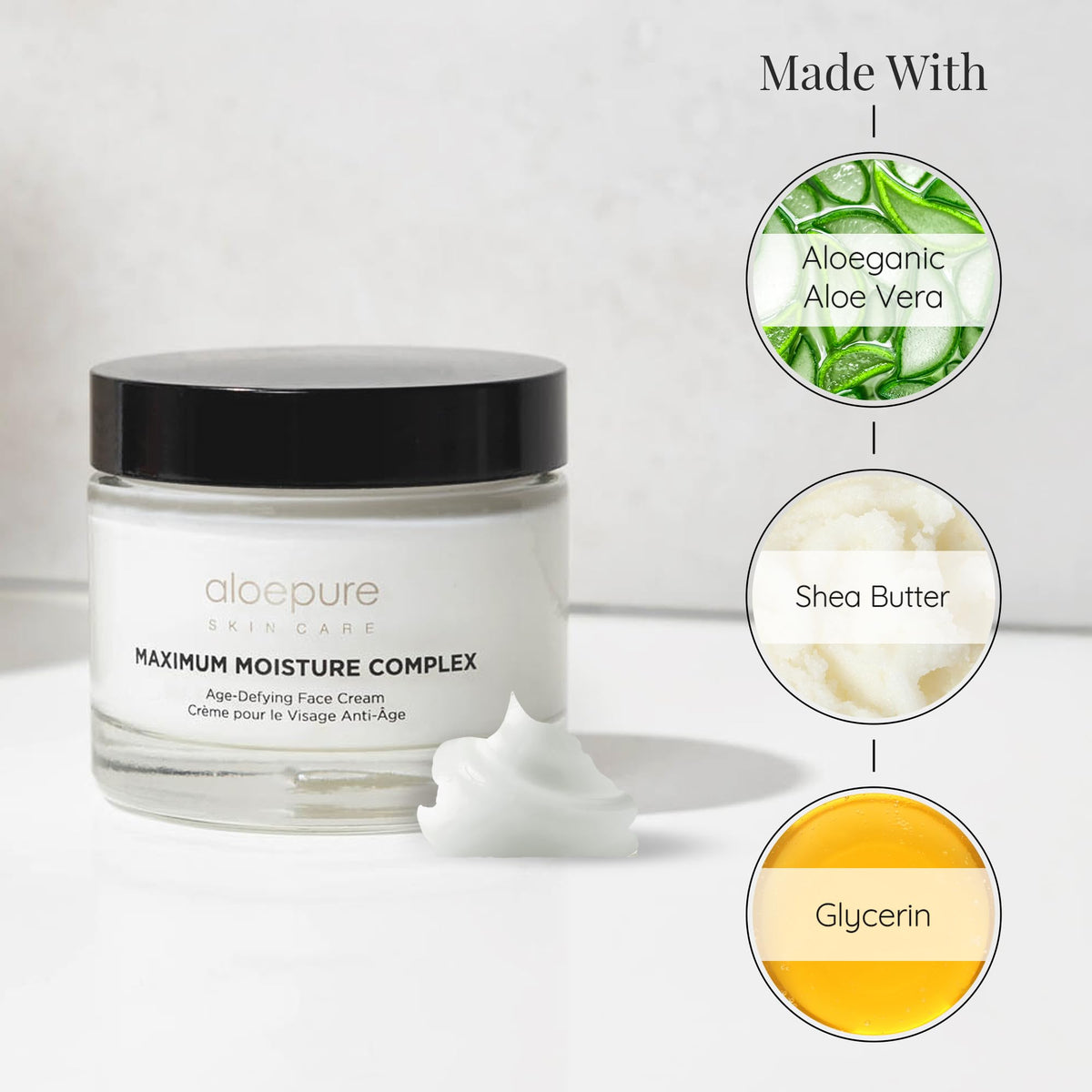 Aloette Maximum Moisture Anti Aging Face Cream - Aloette Official Imagery - 4