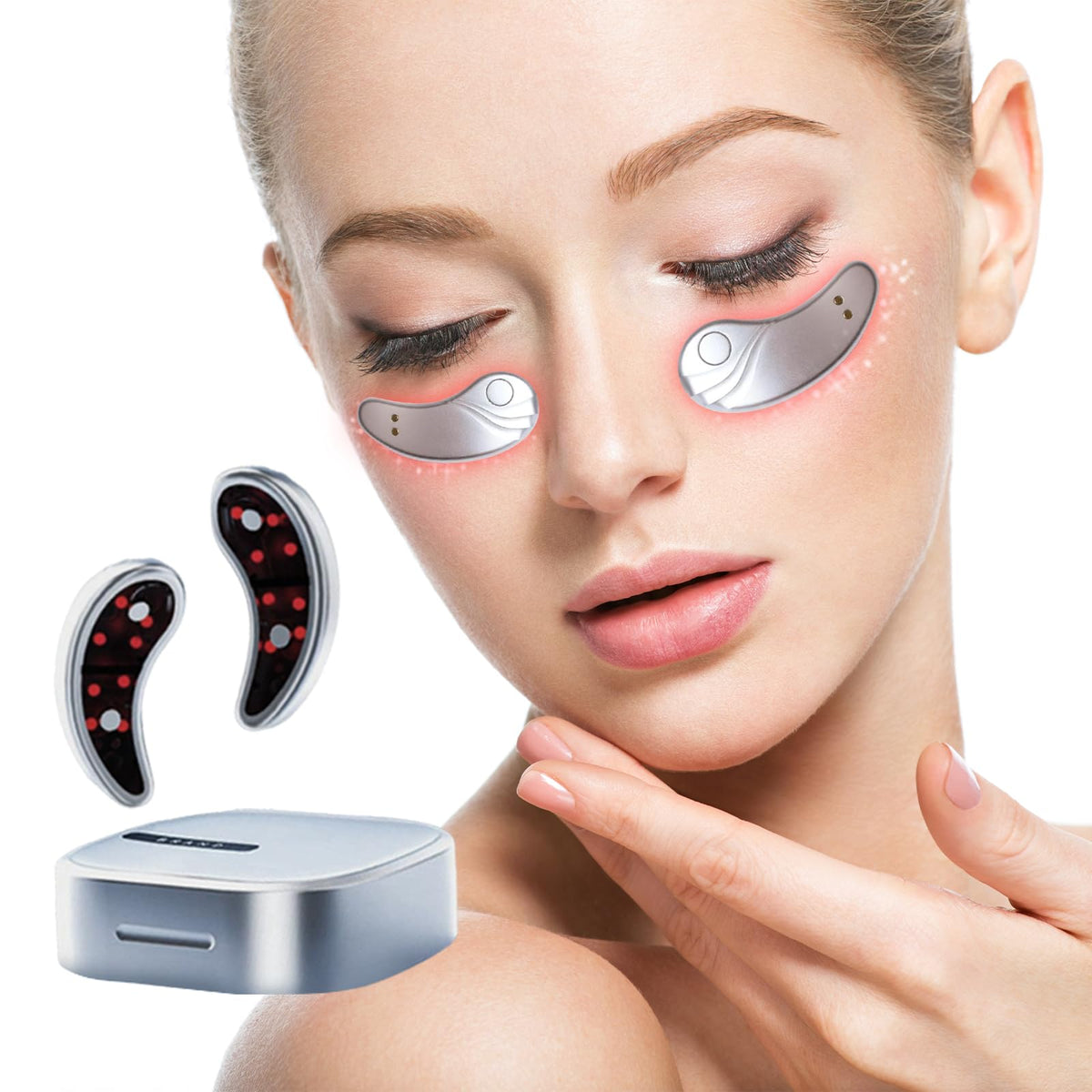 Red Light Therapy Under Eye Patches Portable Under Eye - OGGRXOR Official Imagery - 1