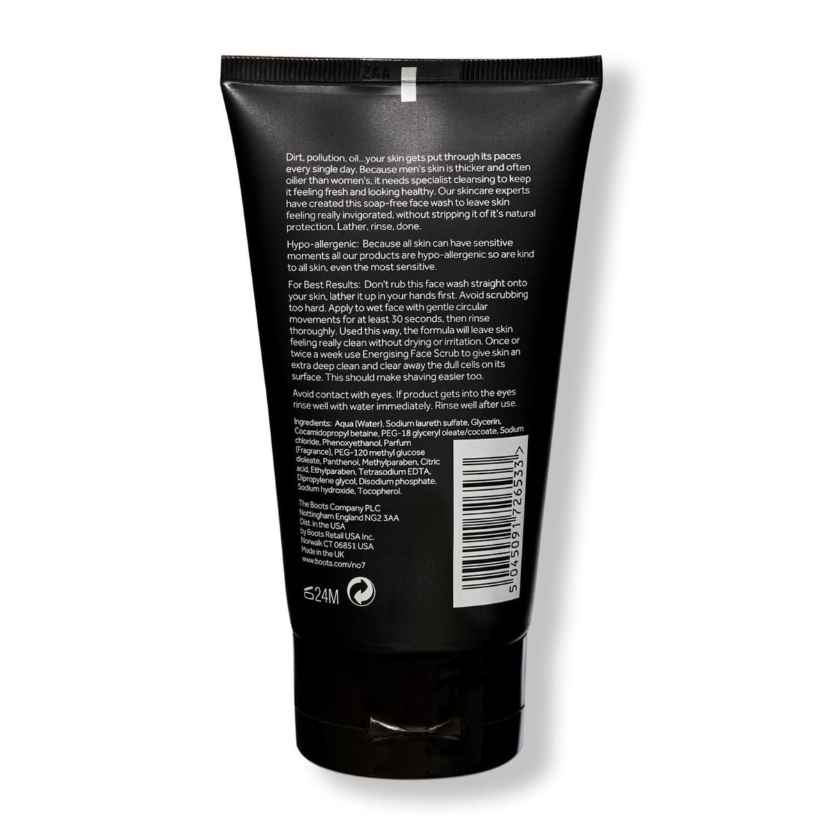 No7 Men Energizing Face Wash - No7 Official Imagery - 3