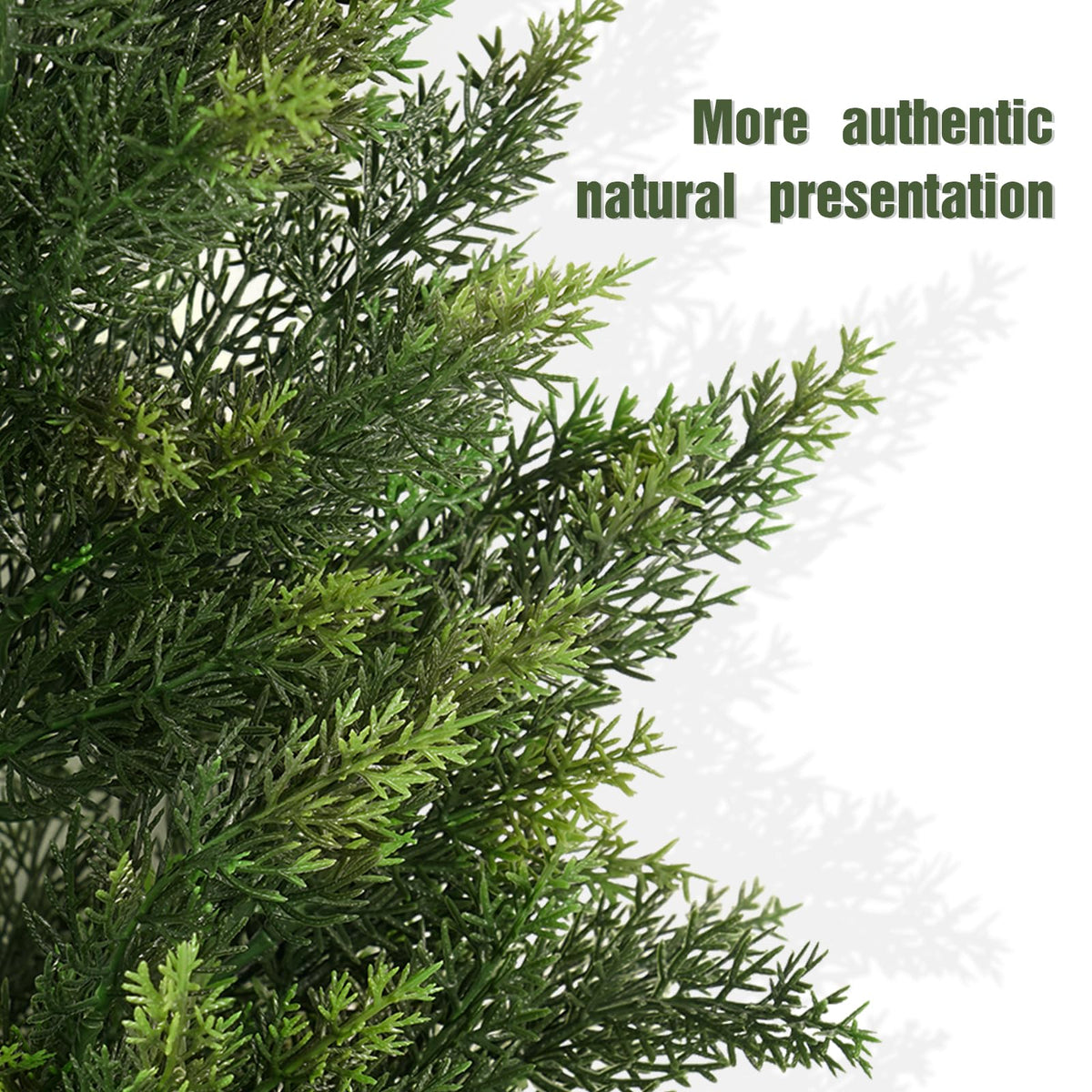 Vitalismo 3FT Artificial Cedar Trees Set of 2 for Outdoor - Vitalismo Official Imagery - 4