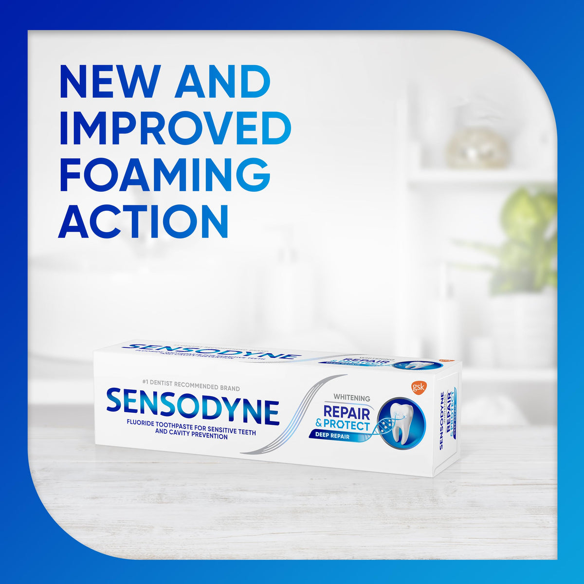 Sensodyne – Toothpaste on display