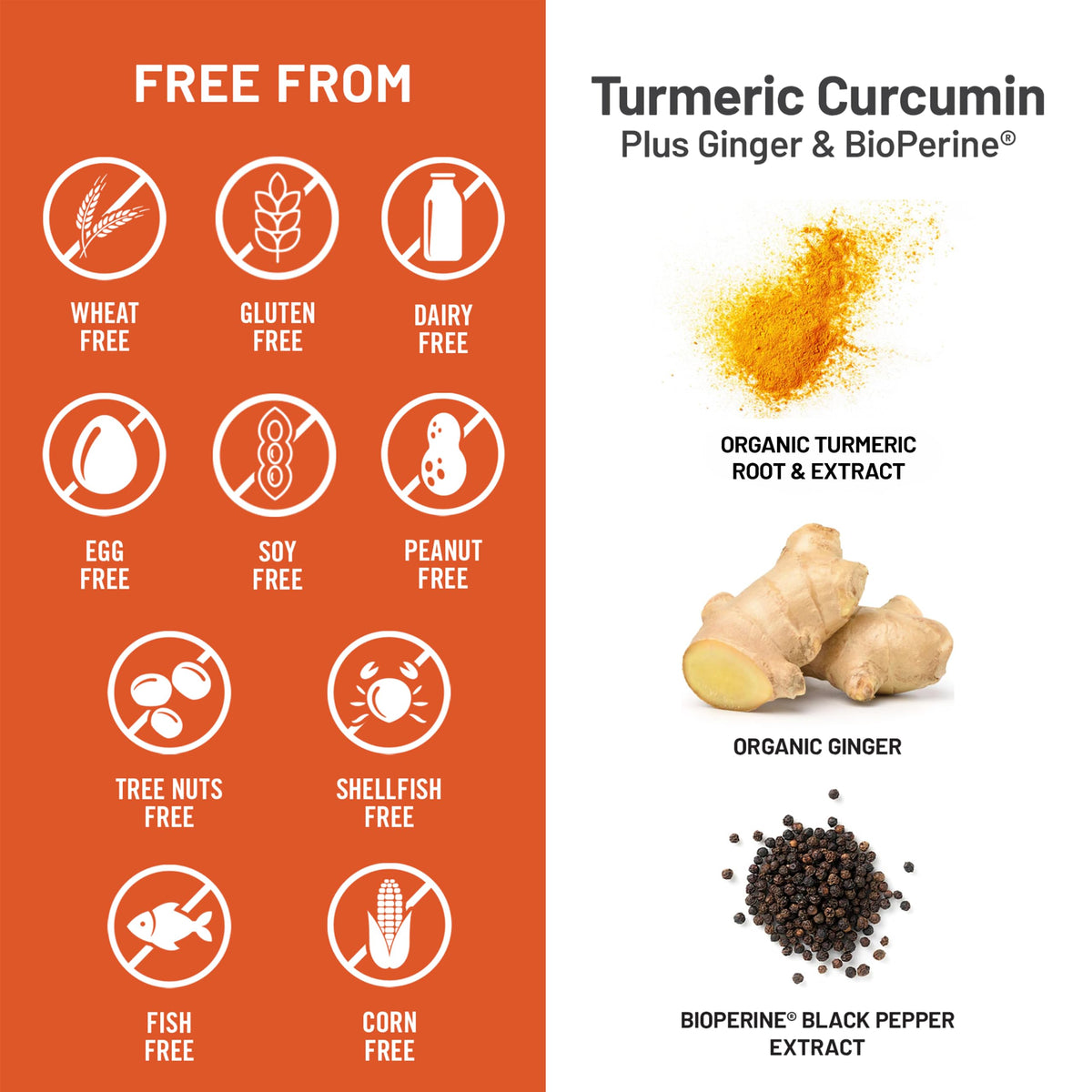 NatureWise Turmeric Curcumin 2250mg Supplement with - NatureWise Official Imagery - 8