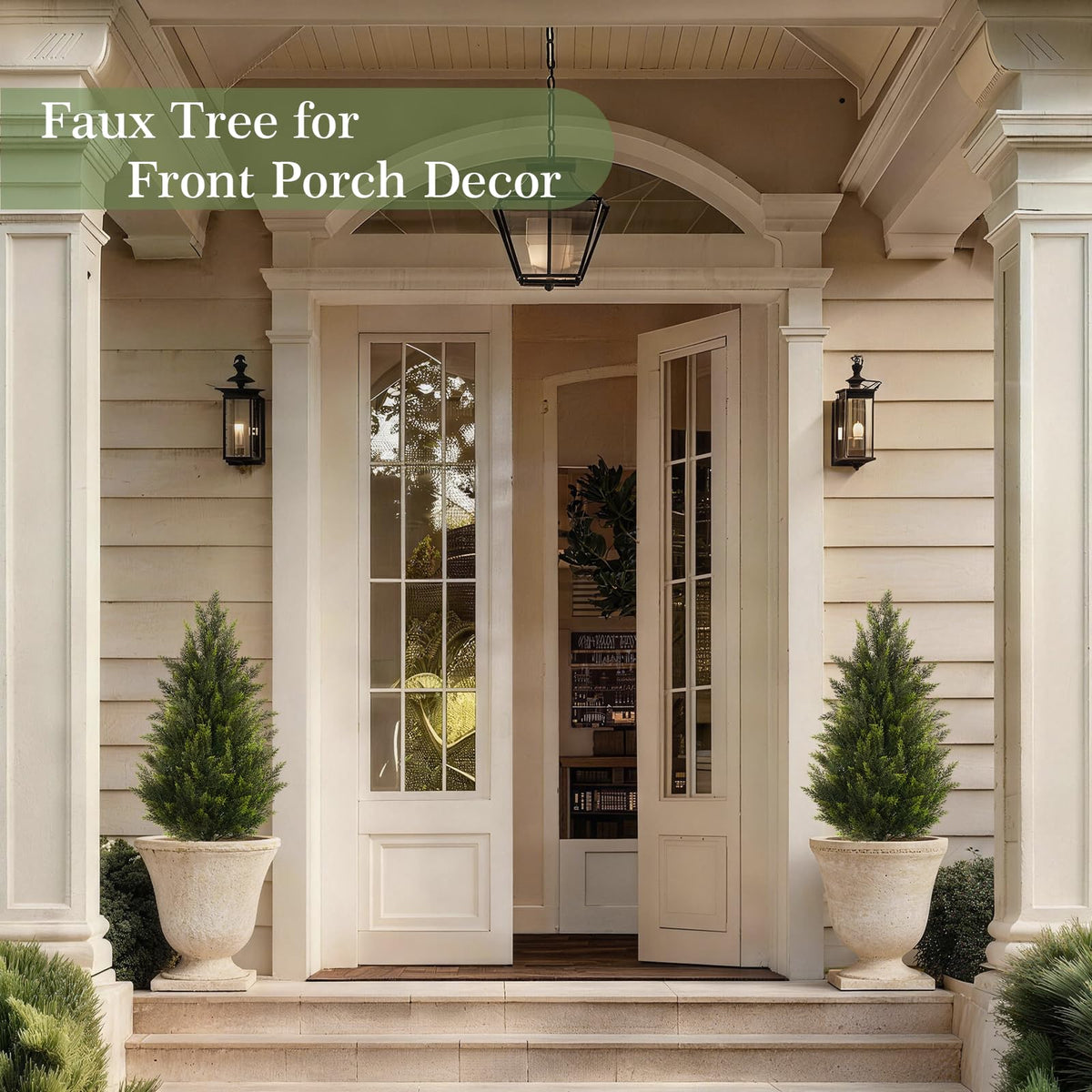 Vitalismo 3FT Artificial Cedar Trees Set of 2 for Outdoor - Vitalismo Official Imagery - 6