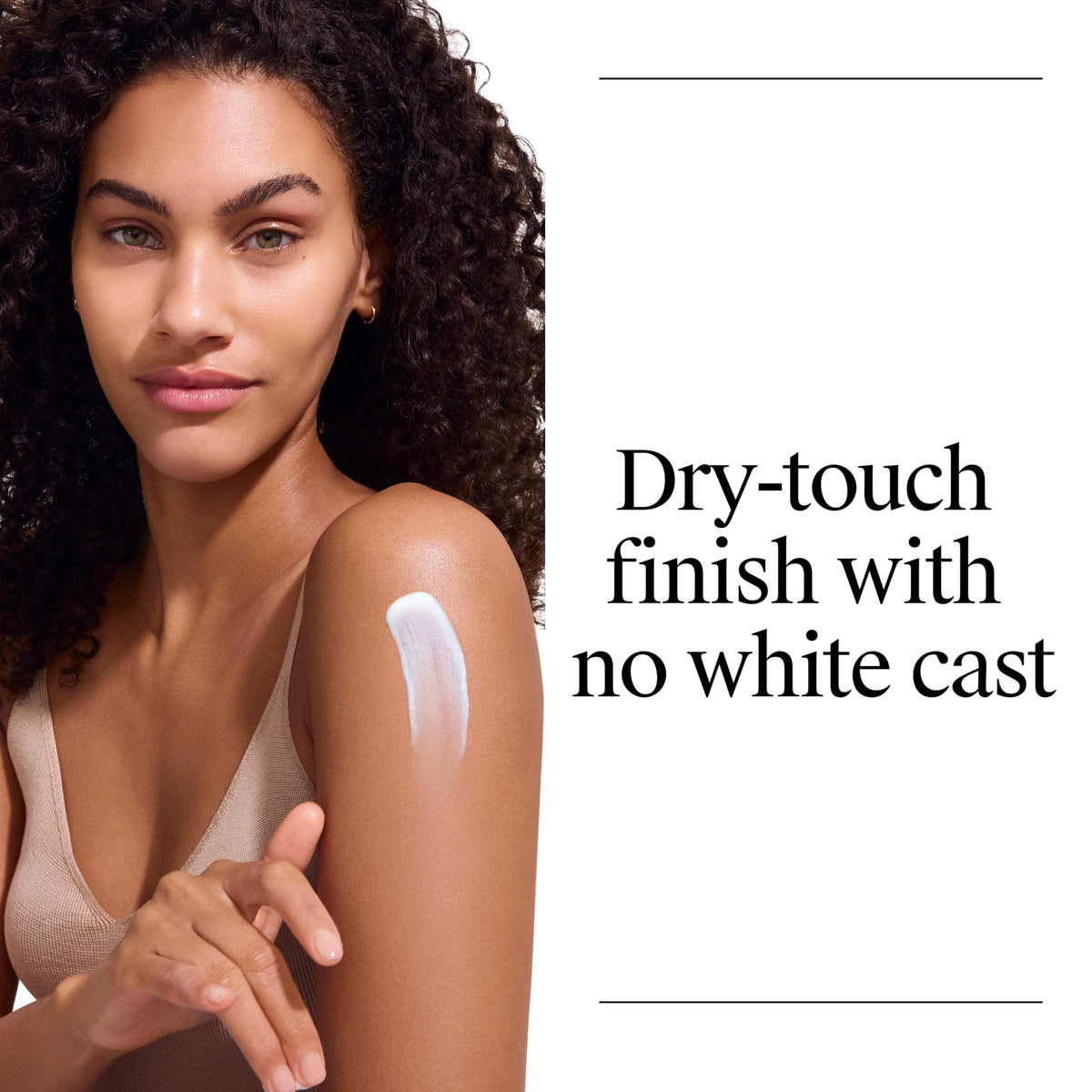 Premium Selection – Body Sunscreens on display