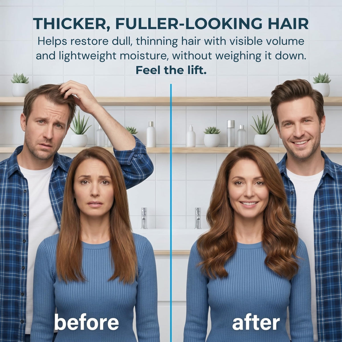 Biotin Hair Thickening and Growth Spray for Thinning and - Paisle Botanics Official Imagery - 3