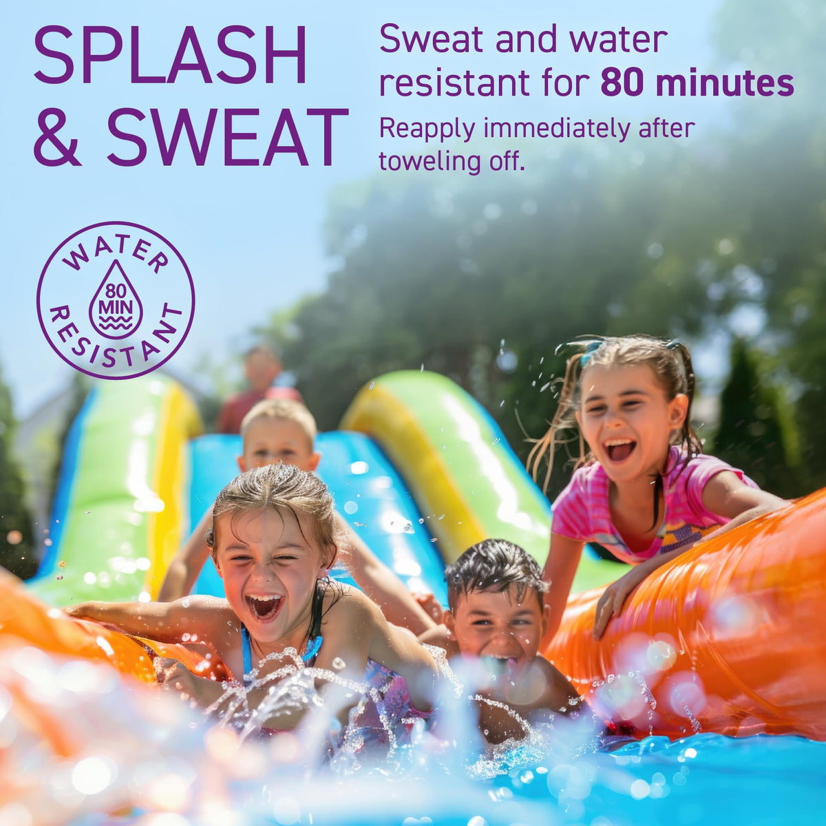 BOB KIDS SPF 50 Sun Spray SPF 30 Brush On Powder Sunscreen - Brush On Block Official Imagery - 7