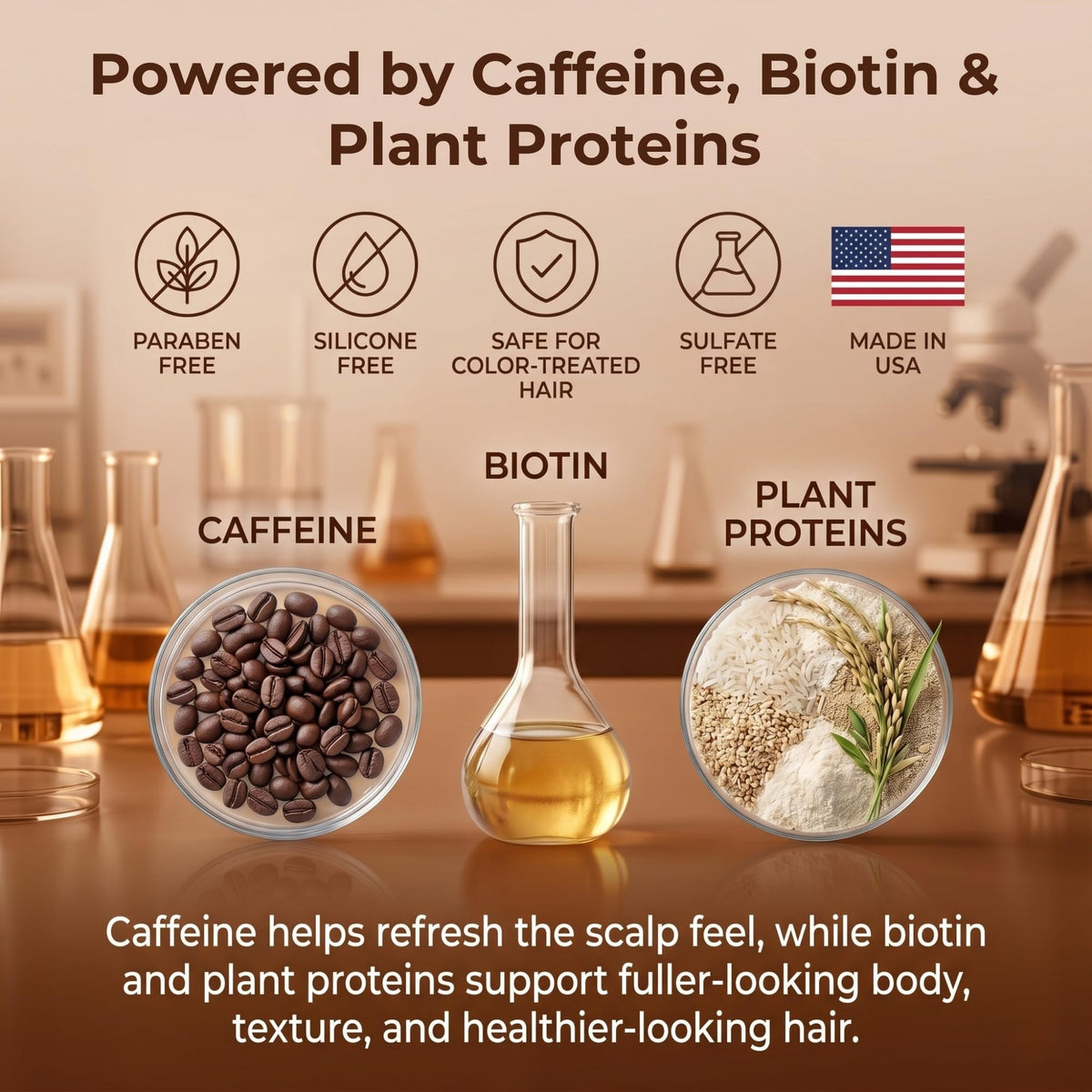 Biotin Hair Thickening Spray for Volume and Growth - Paisle Botanics Official Imagery - 4