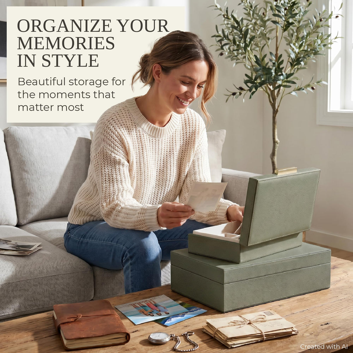 Decorative Storage Boxes with Lids - ZICOTO Official Imagery - 6