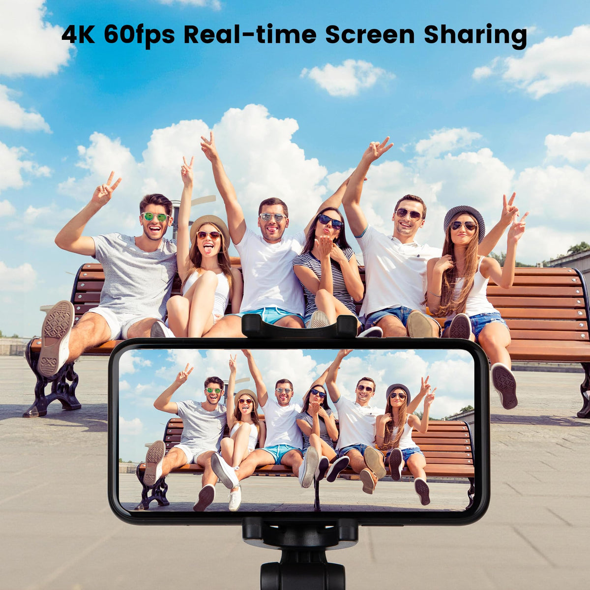 Vamvo Selfie Monitor Screen Vlog Magnetic with Remote - Vamvo Official Imagery - 4