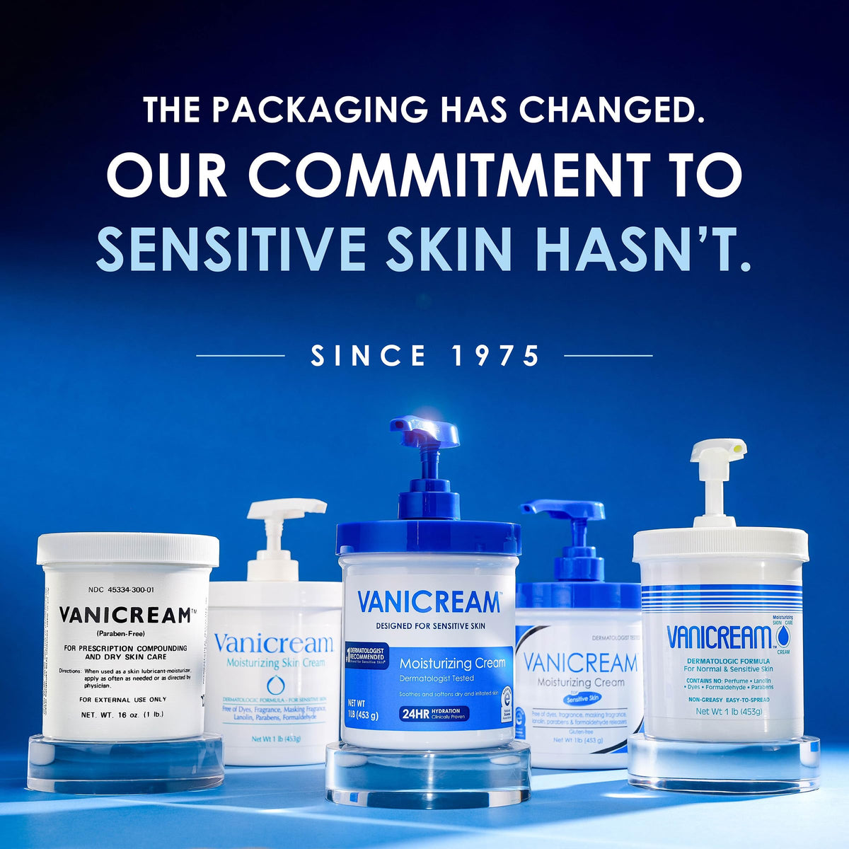 Vanicream – Face Moisturizers on display
