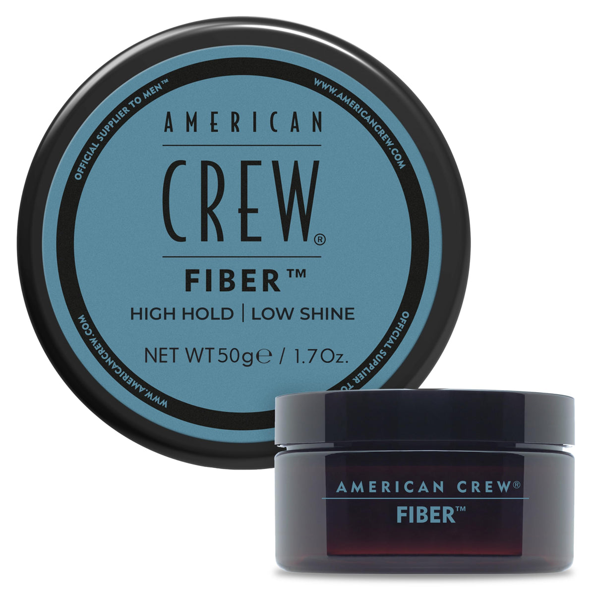 American Crew Men s Hair Fiber High Hold Low Shine 1 7 oz