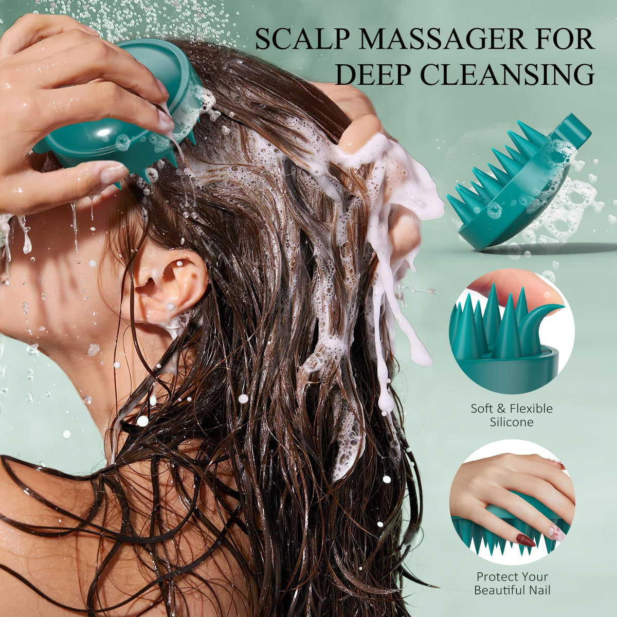 VOERUY Scalp Scrub Rosemary Scalp Exfoliator Scrub Shampoo 2 - VOERUY Official Imagery - 8