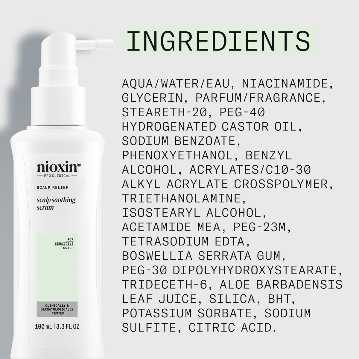 NIOXIN Scalp Relief Soothing Serum - Premium Selection Official Imagery - 8