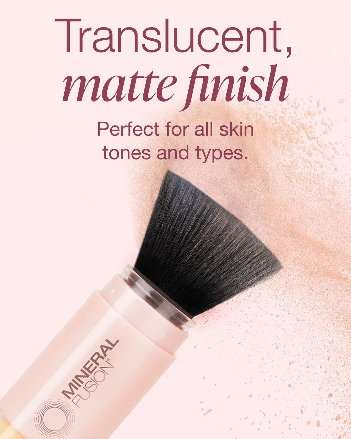 Mineral Fusion Brush On Powder Sunscreen for Face SPF 30 - Mineral Fusion Official Imagery - 4