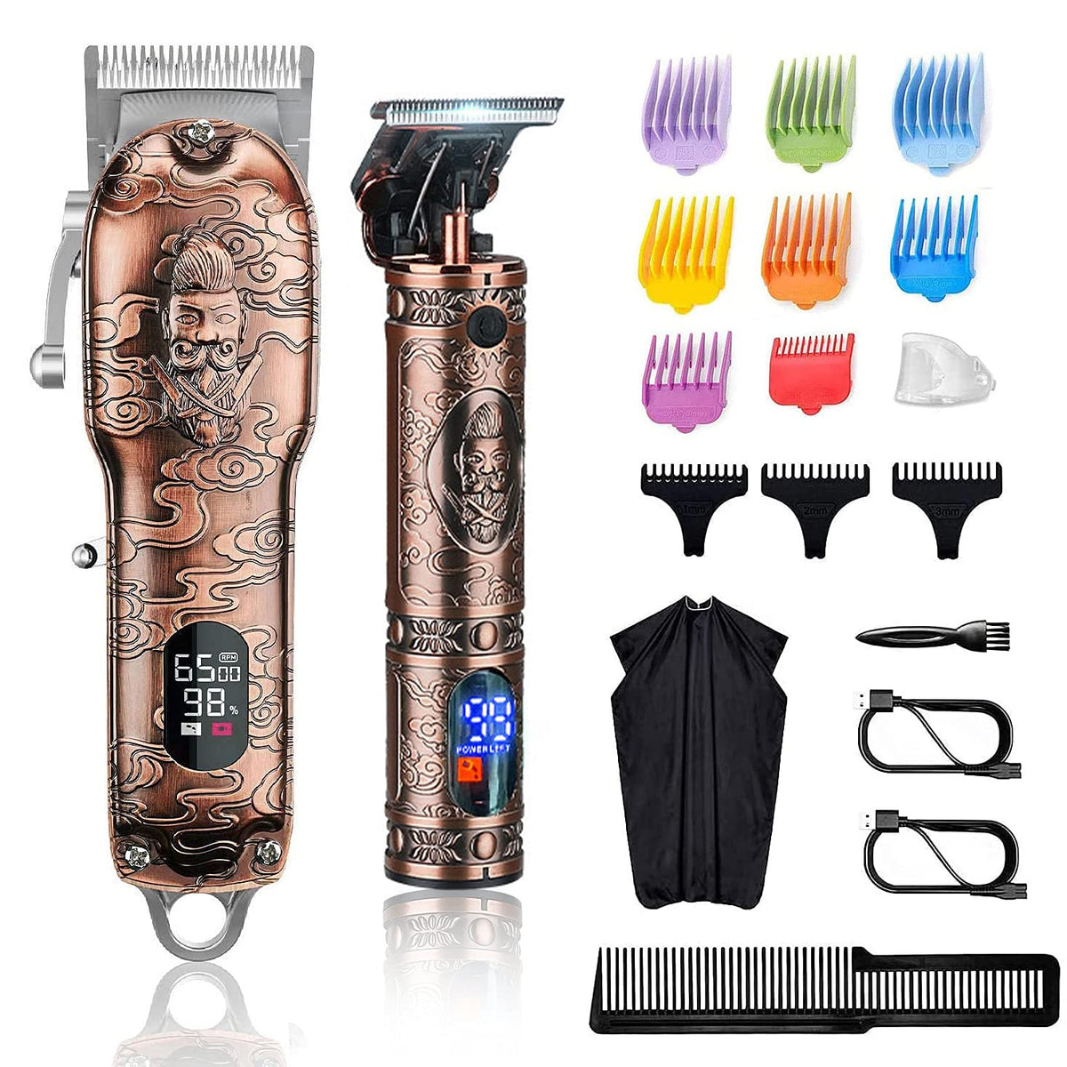 Suttik Hair Clippers and Trimmers Set for Men Professional - Suttik Official Imagery - 2