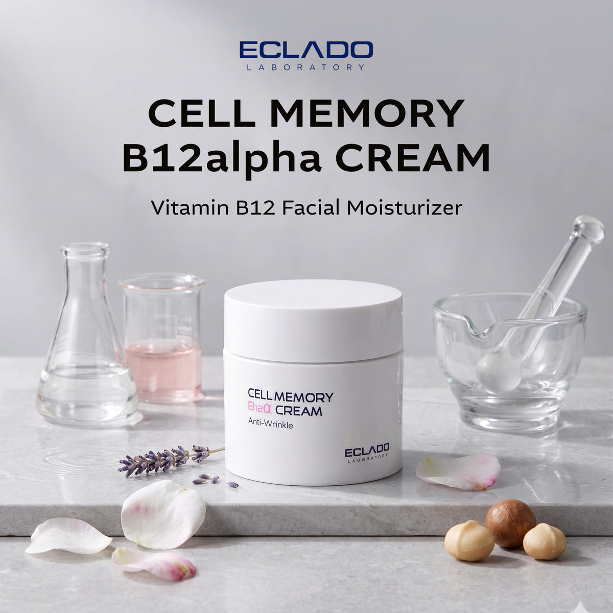 Cell Memory B12 Cream Vitamin B12 Facial Moisturizer with - KPRODUCT4U Official Imagery - 3
