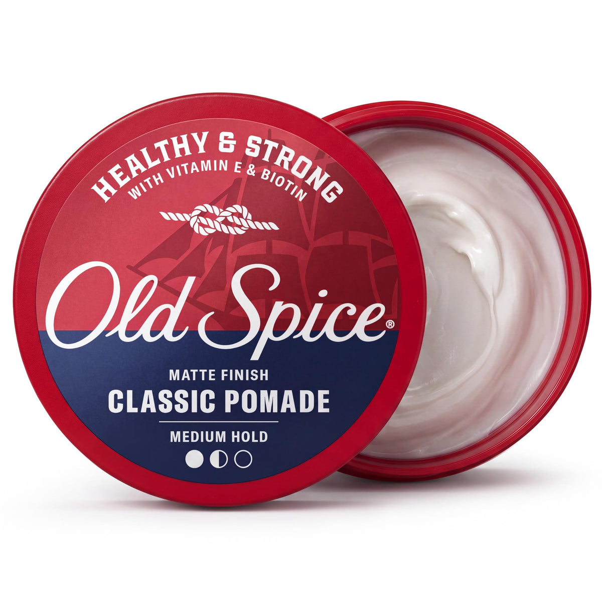 Old Spice Mens Hair Pomade Healthy Strong with Vitamin E
