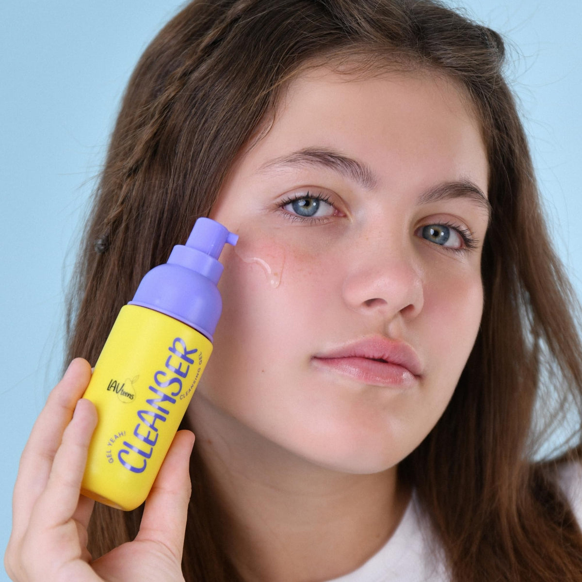 Teen Clay Duo Gel Cleanser and Clay Face Mask Set for - Lav Teens Official Imagery - 7