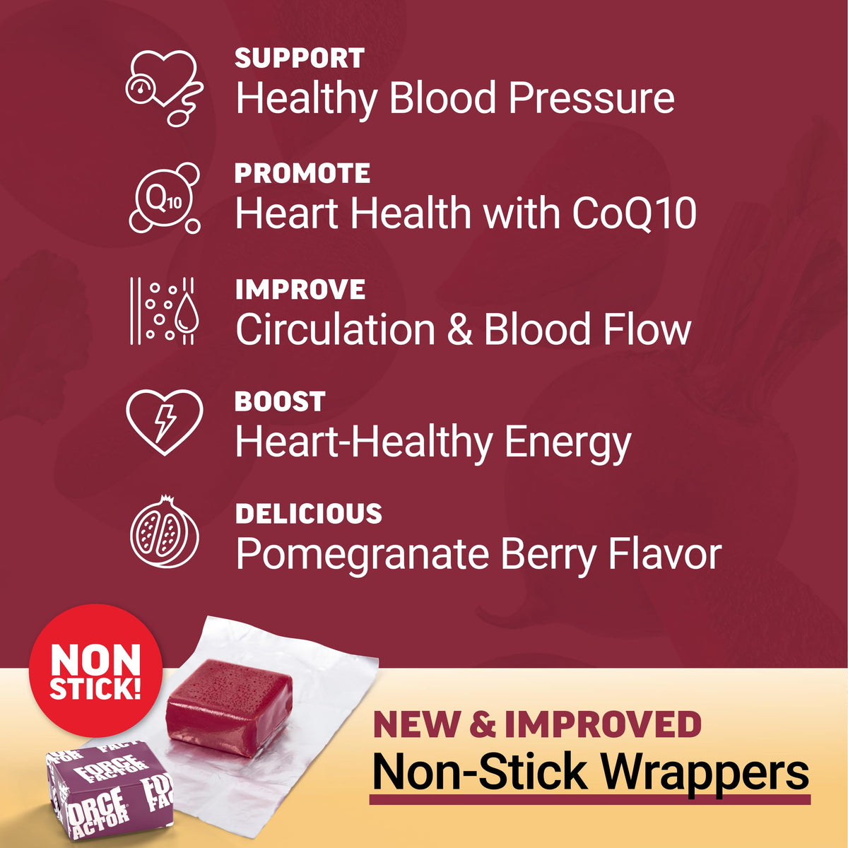 Force Factor Total Beets Ultimate Heart Health for Blood - Force Factor Official Imagery - 4