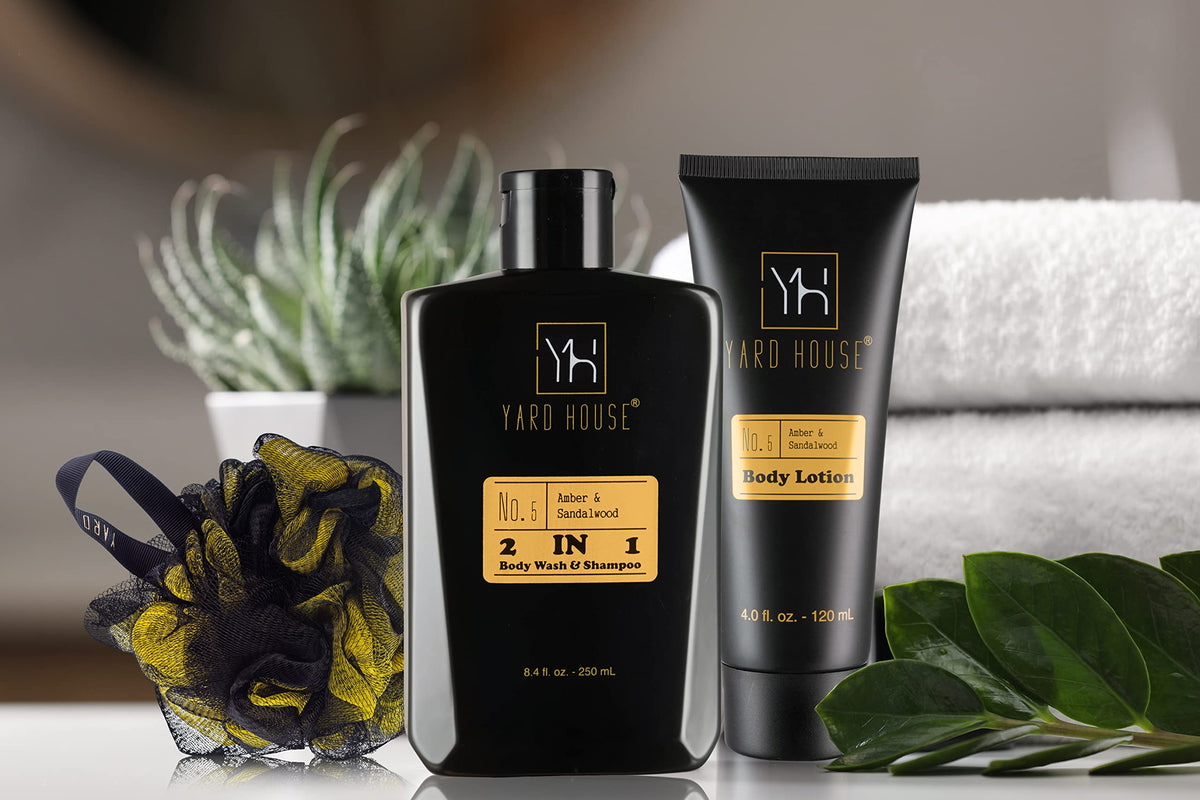 YARD HOUSE Bath and Body Gift Set for Men - Yard House Official Imagery - 5