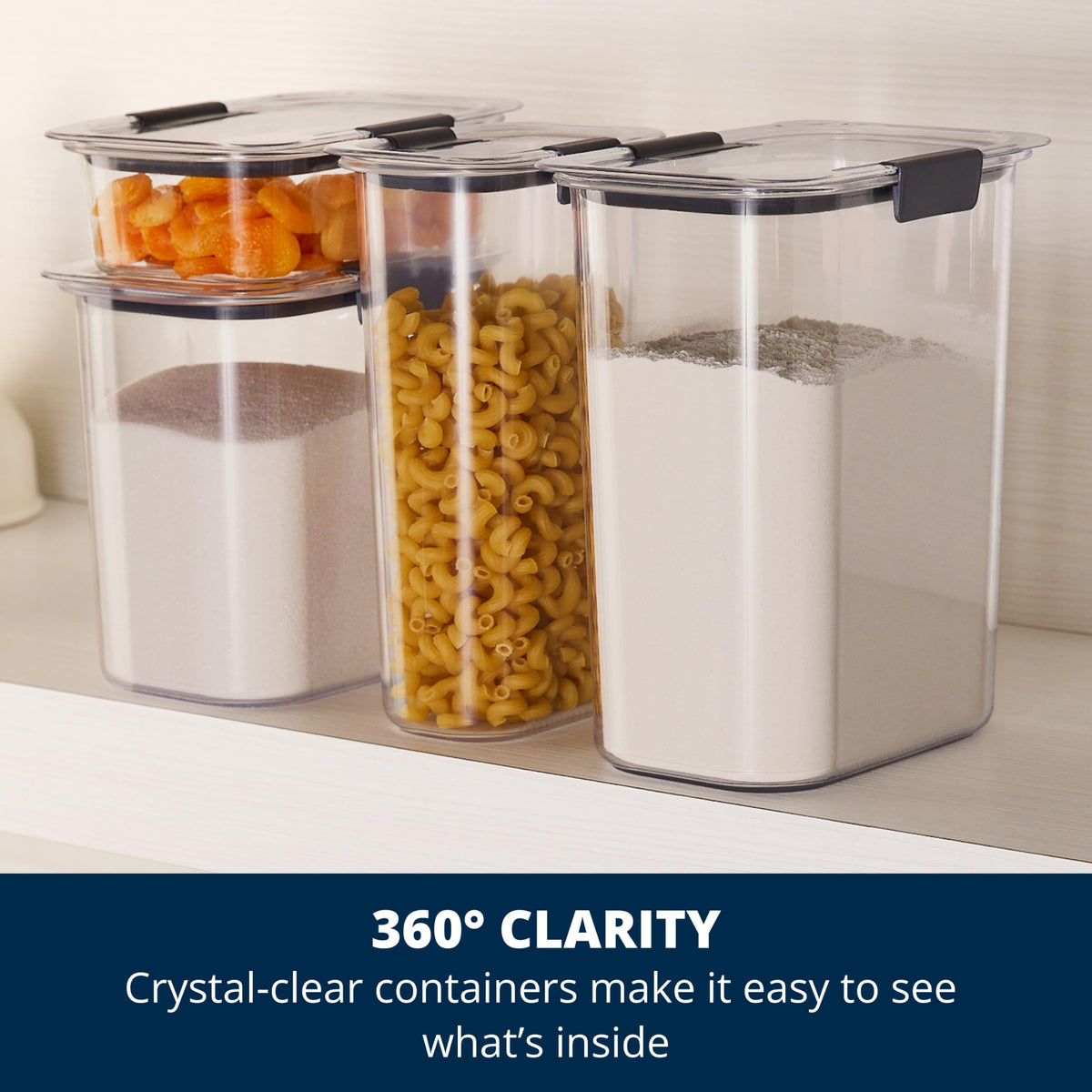 Rubbermaid Brilliance BPA Free Food Storage Containers with - Rubbermaid Official Imagery - 5
