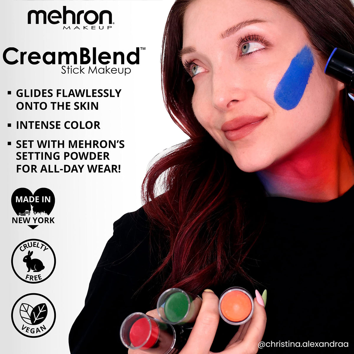 Mehron Makeup – Foundation on display