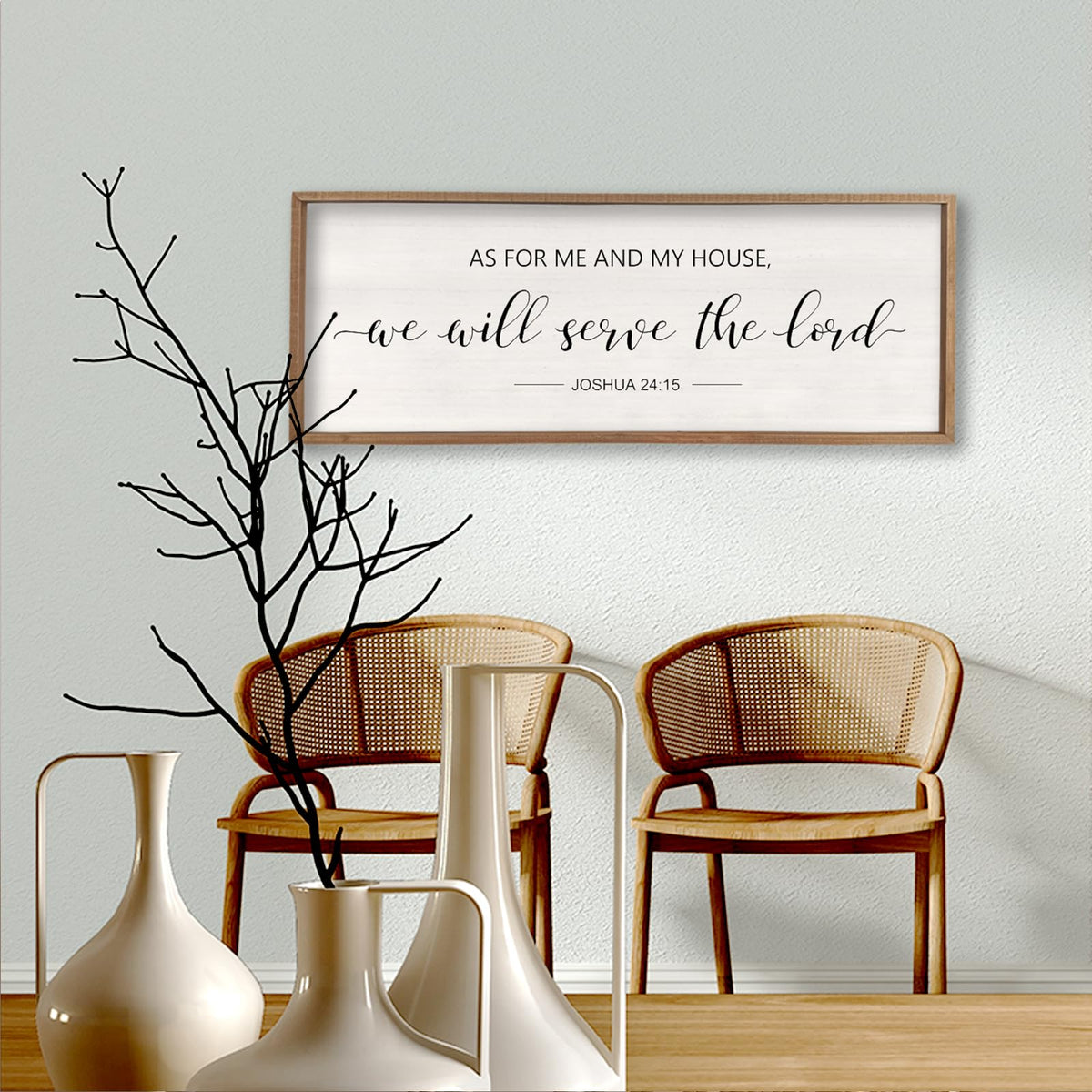 As For Me And My House We Will Serve The Lord Wall Decor 32 - comurdyo Official Imagery - 8