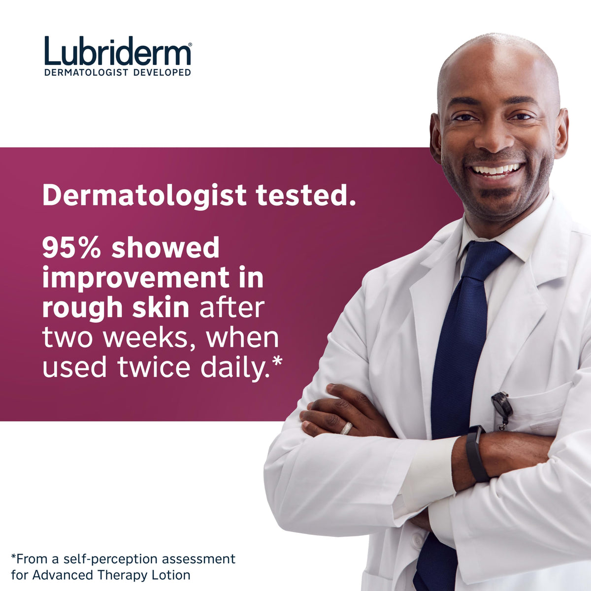 Lubriderm Advanced Therapy Hand Body Lotion Fragrance Free – alternate angle