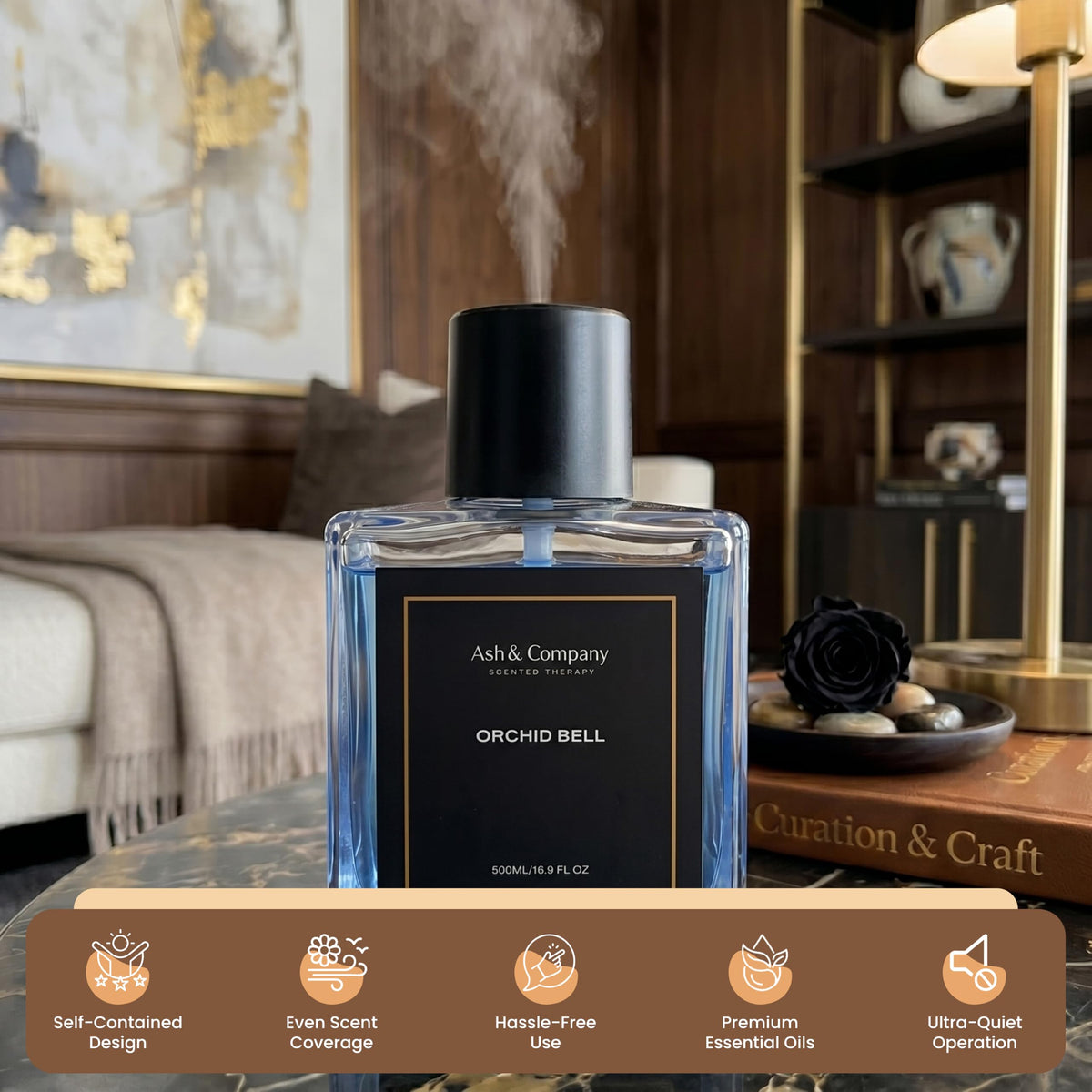 Ash Company Orchid Bell All in One Refillable 500ml - Ash & Company Official Imagery - 8