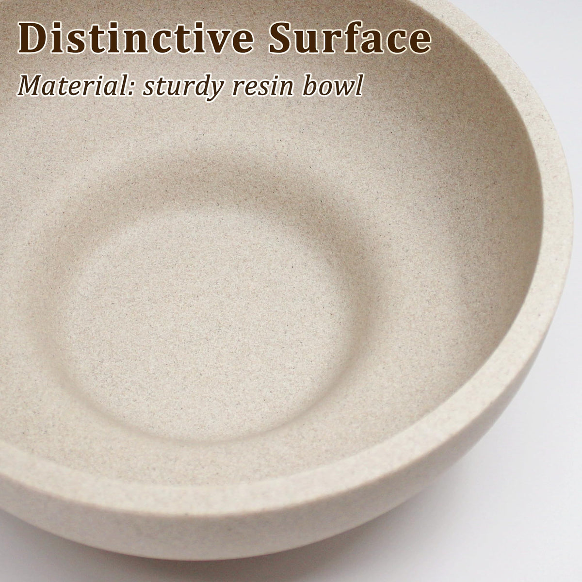 LIN CHUAN Decorative Bowl Large Fruit Bowl Sand Beige - LIN CHUAN Official Imagery - 8