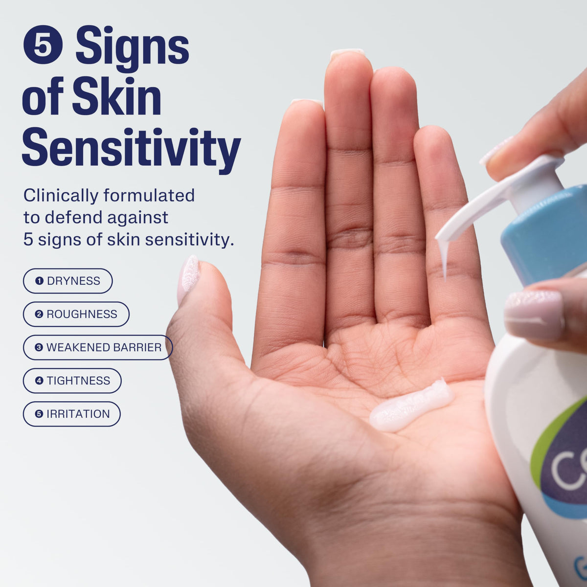 Cetaphil Gentle Cleanser Hydrating Face Wash Sensitive Skin – packaging and label