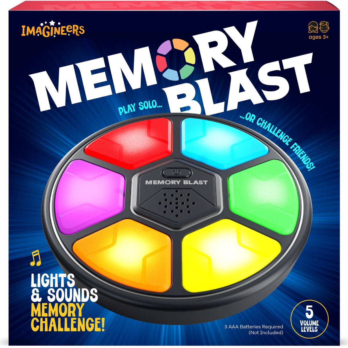 Imagineers Memory Game for Kids – product photo (Handheld Games)