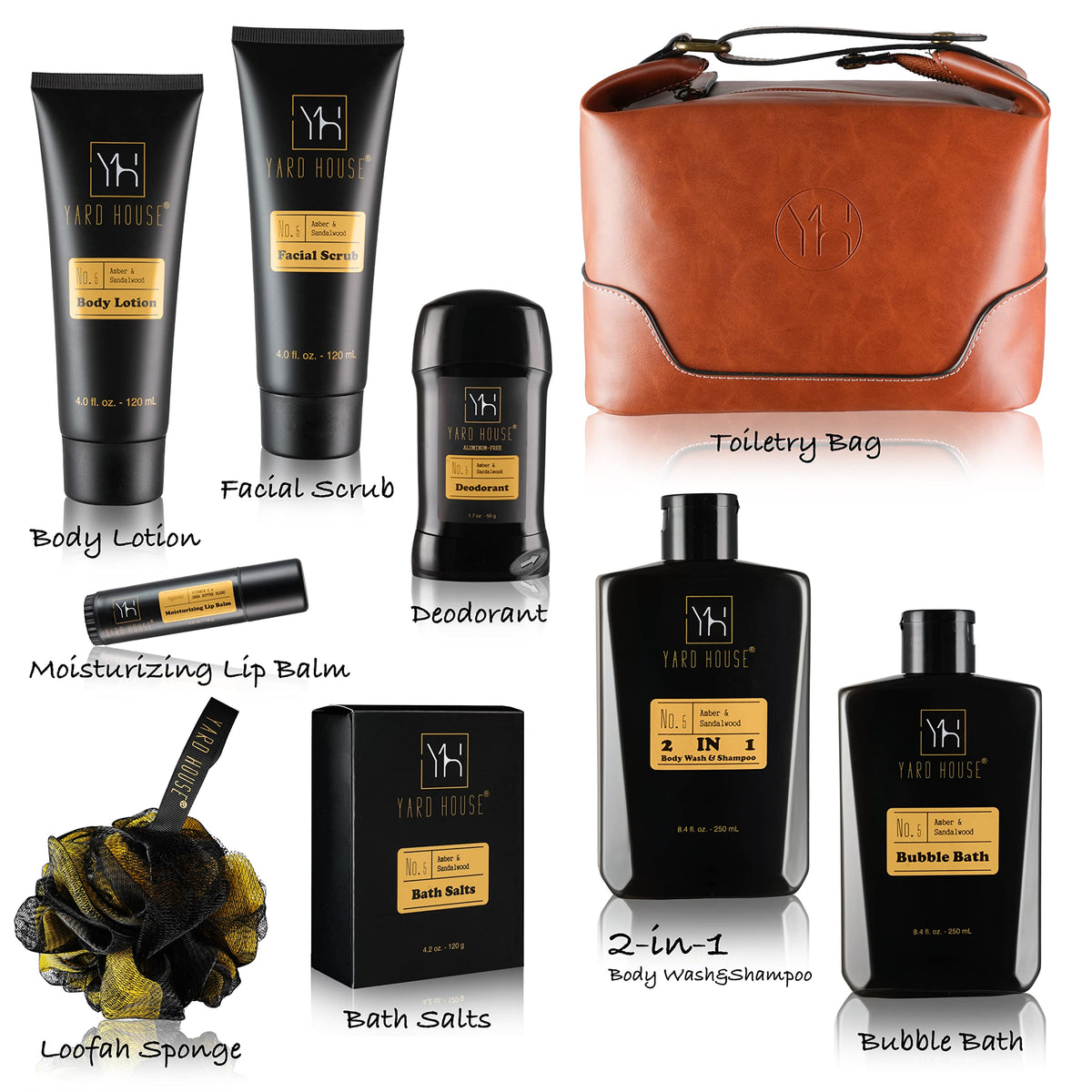 YARD HOUSE Bath and Body Gift Set for Men - Yard House Official Imagery - 3