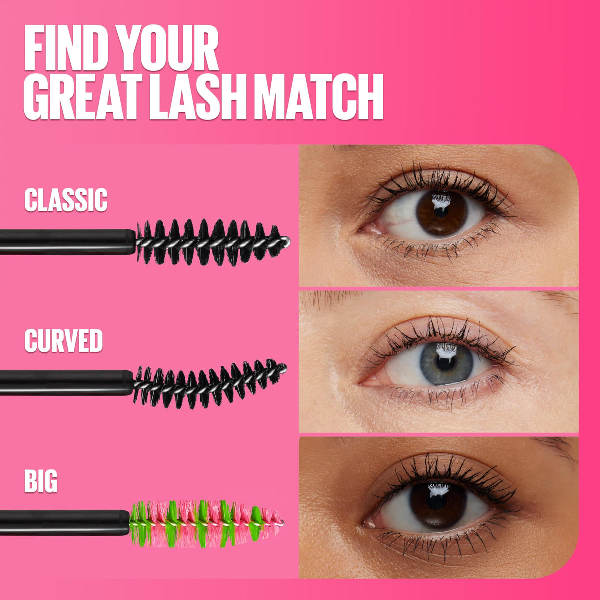 MAYBELLINE – Mascara on display