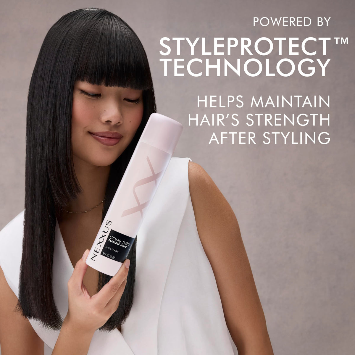 Nexxus Styling Hairspray Comb Thru Flexible Hold 10 oz – alternate angle