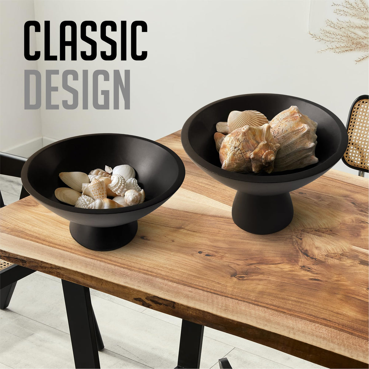 Fairwood Way Handturned Artisan Black Pedestal Bowl - Fairwood Way Official Imagery - 8
