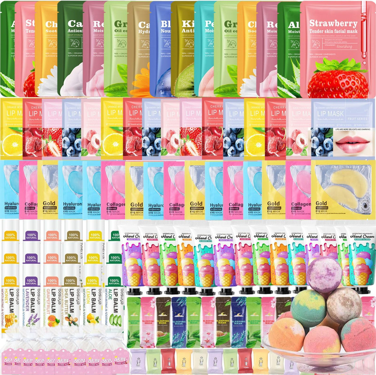 230PCS Spa Party Supplies for Women Spa Party Favors Include - Aavlarla Official Imagery - 2
