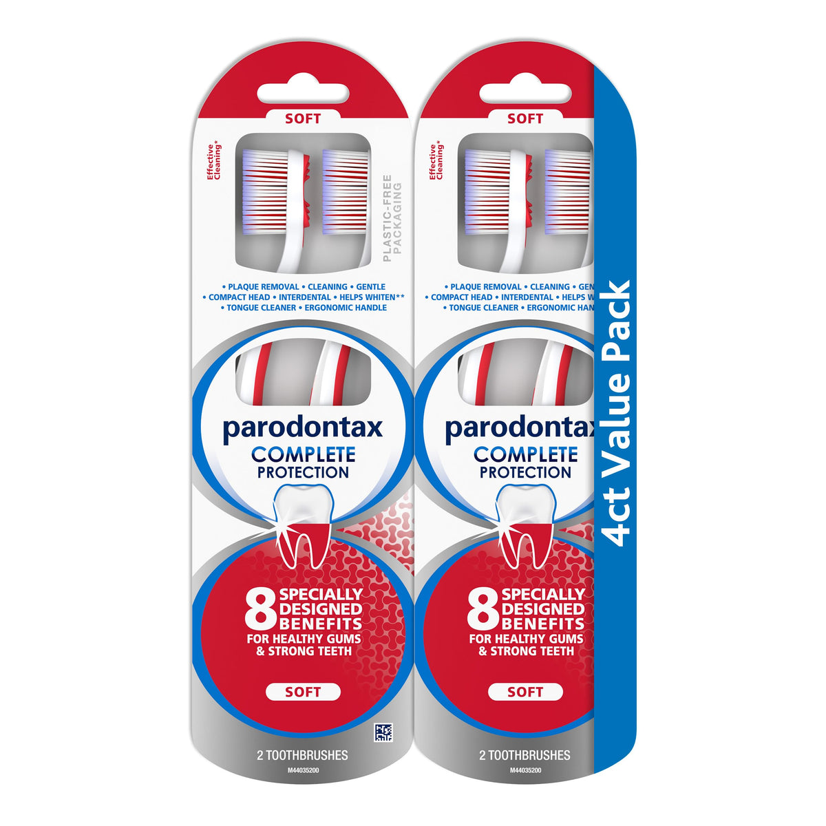 Parodontax Complete Protection Soft Toothbrush for Healthy – product photo (Manual Toothbrushes)