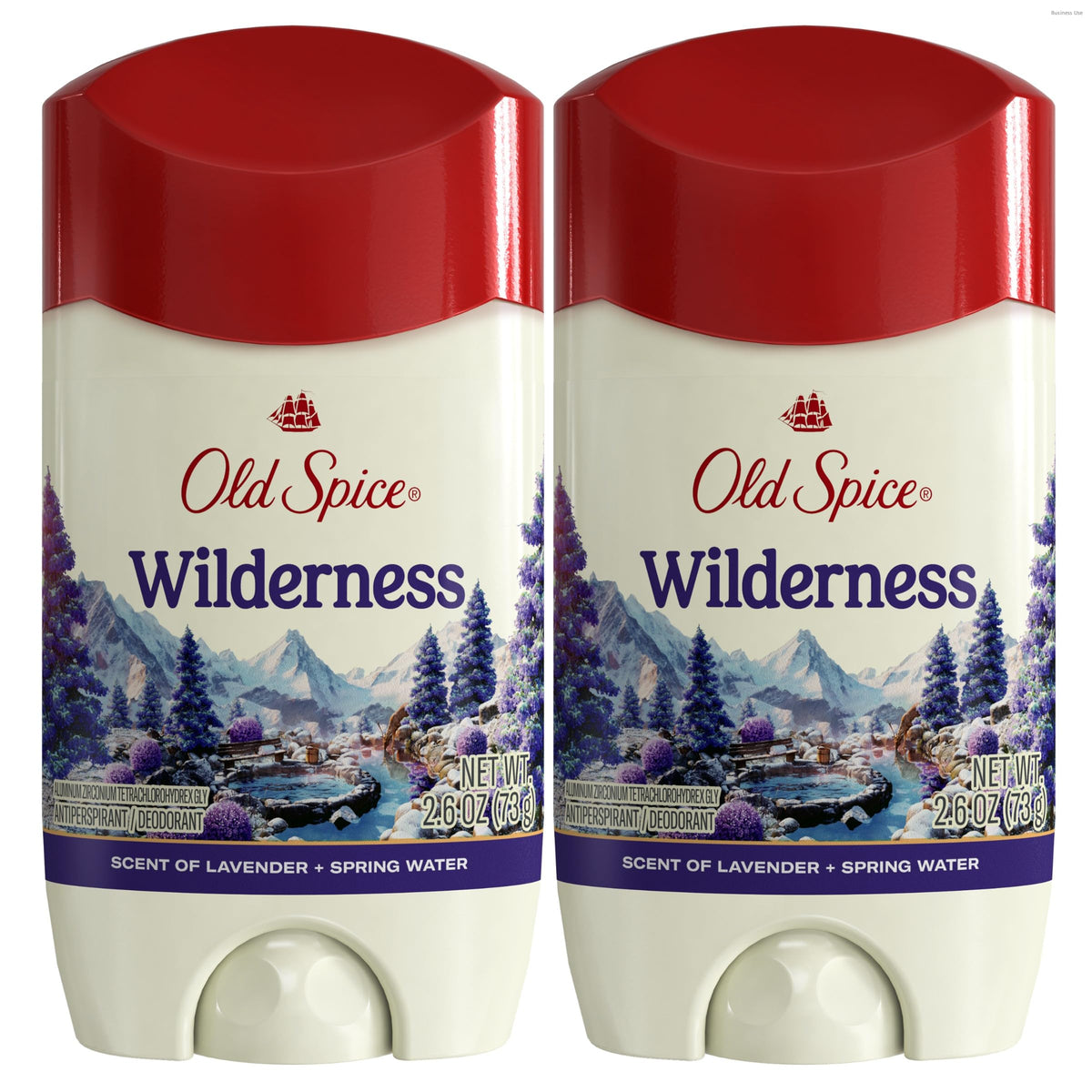 Old Spice Antiperspirant Deodorant for Men Wilderness 2 6 oz – product photo (Antiperspirant Deodorant)