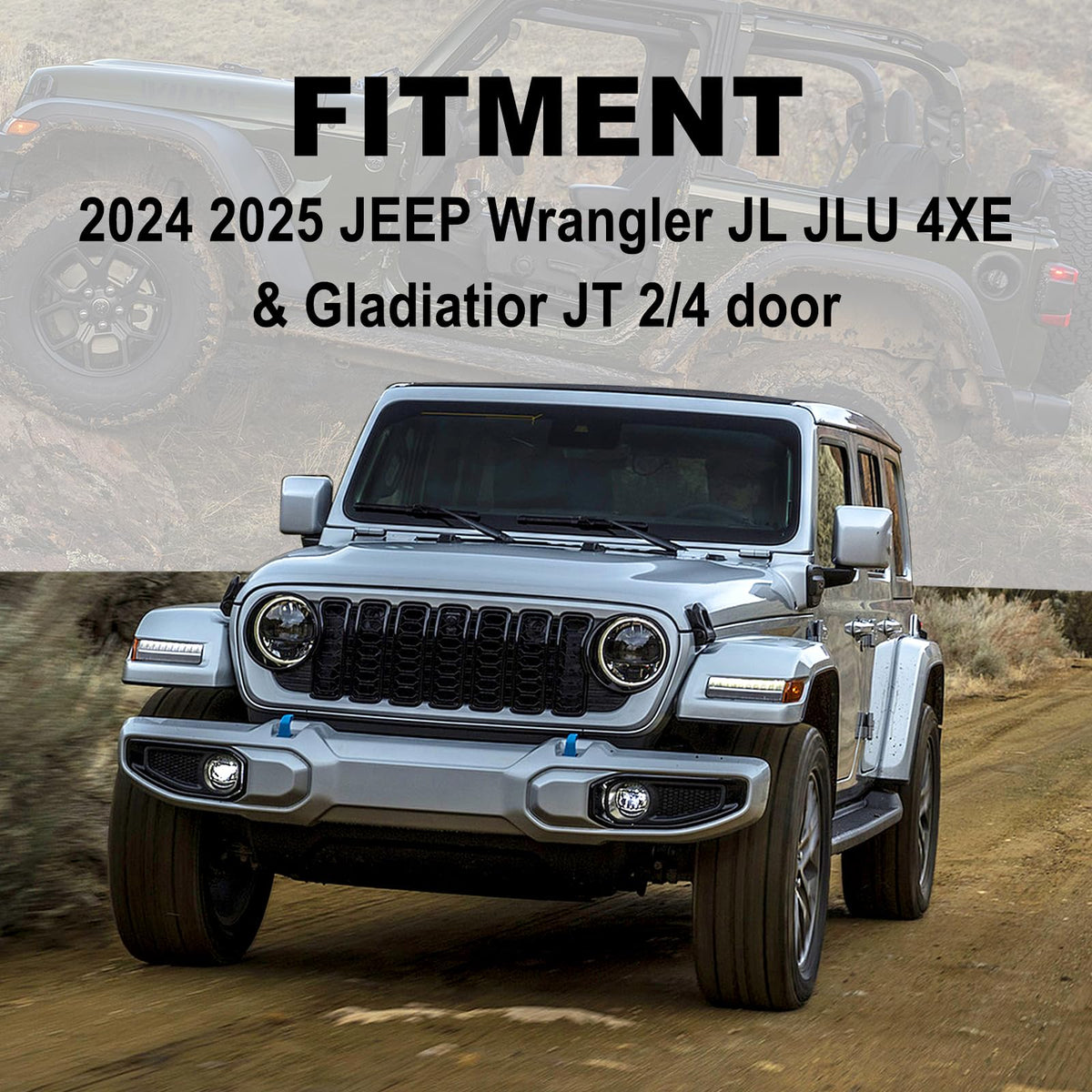 Wireless Phone Holder for 2024 2026 Jeep Wrangler JL JLU - ZKJAYOE Official Imagery - 7