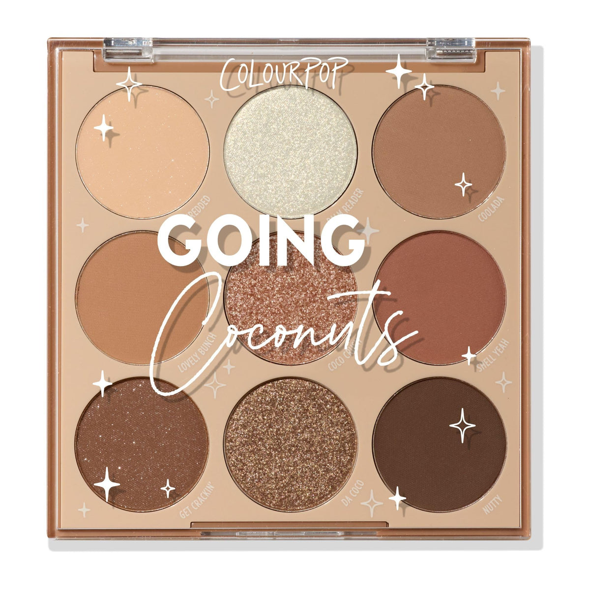 ColourPop Going Coconuts Eyeshadow Palette – product photo (Eyeshadow)
